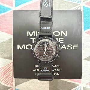 Omega X Swatch MoonSwatch Mission To The Moonphase - New Moon Watch